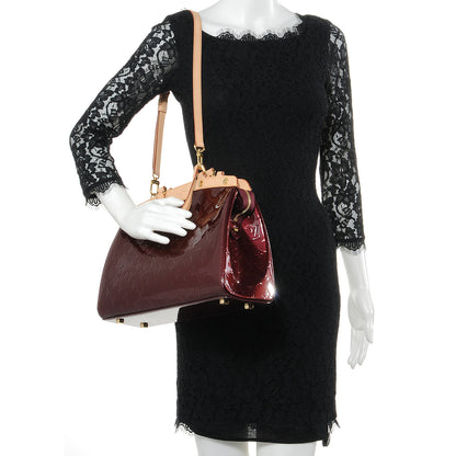 Louis Vuitton Vernis Brea MM Rouge Fauviste 2 of 10