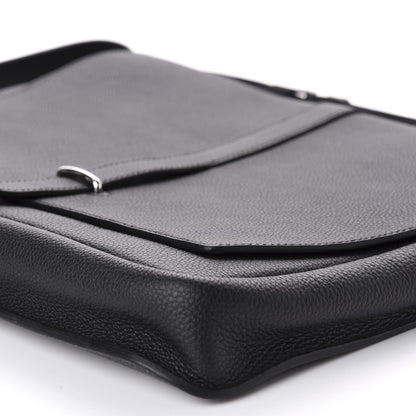 Hermes Togo Steve Light Messenger Black 7 of 9