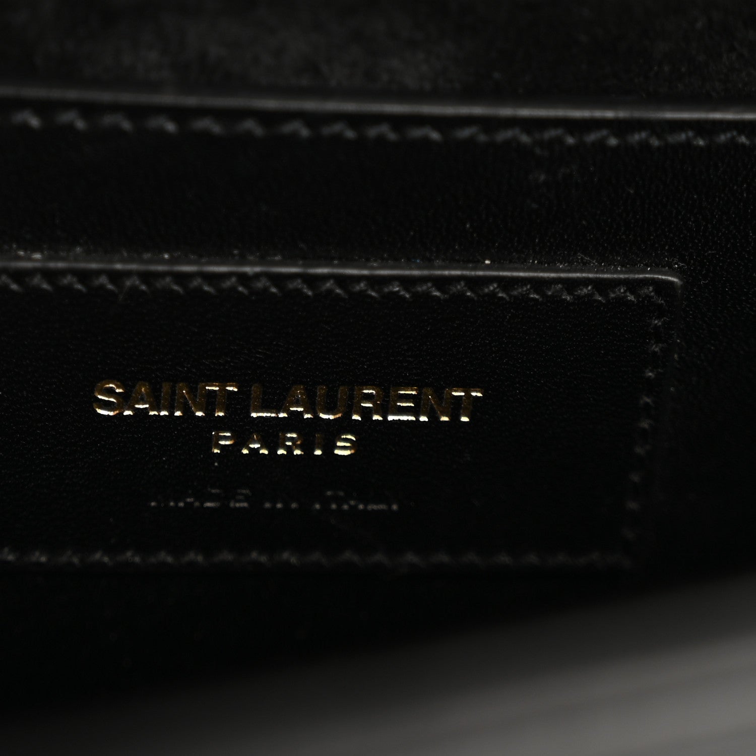 Saint Laurent Calfskin Small Classic Monogram Kate Tassel Satchel Black 6 of 15