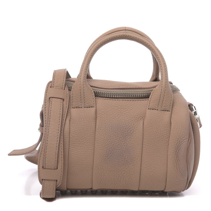 Alexander Wang Pebbled Calfskin Mini Rockie Truffle Silver Hardware 1 of 18