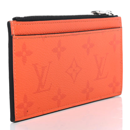 Louis Vuitton Taigarama Coin Card Holder Orange 2 of 4