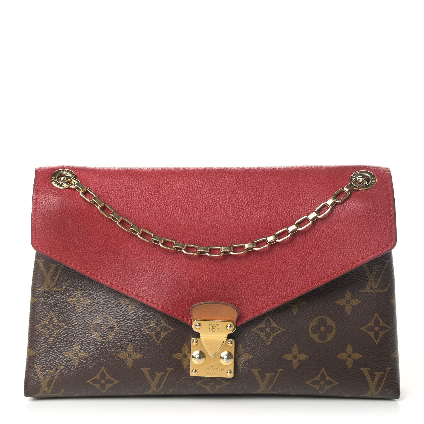 Monogram Pallas Chain Cherry