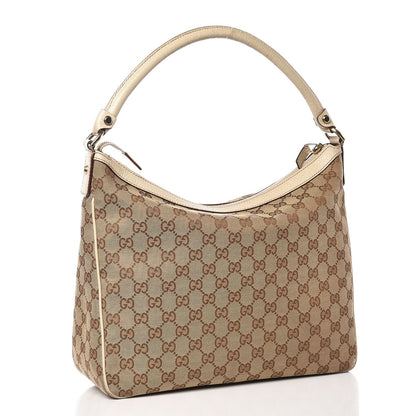 Gucci Monogram Pocket Hobo Off White 3 of 15