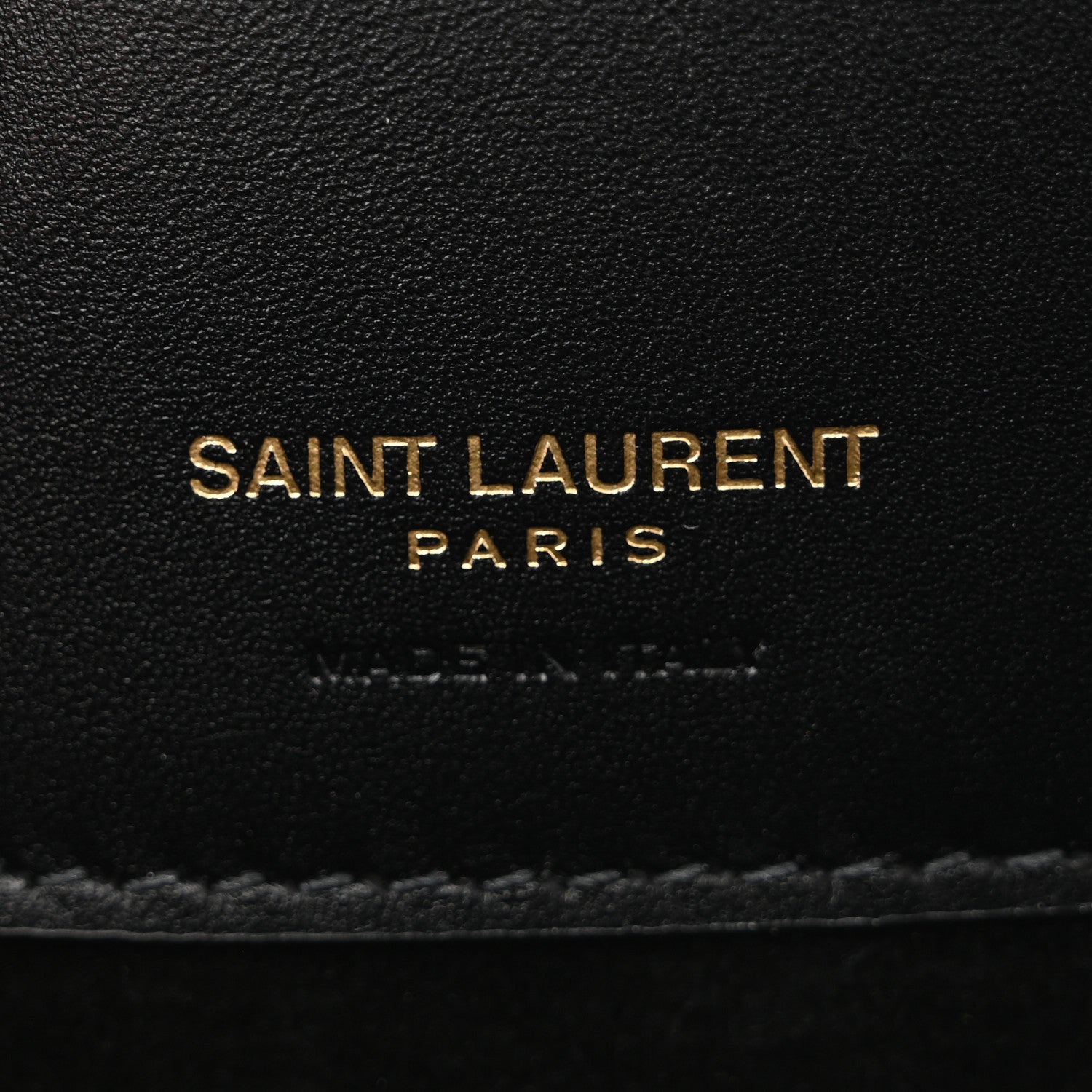 Saint Laurent Shiny Calfskin Le 37 Bucket Bag Black 6 of 9