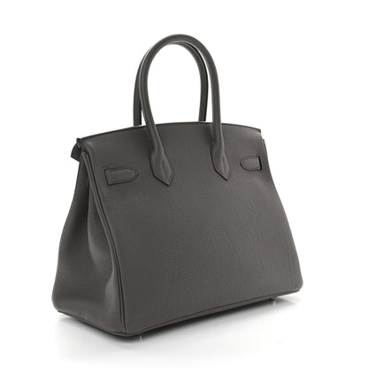 Hermes Togo Birkin 30 Etain 3 of 11