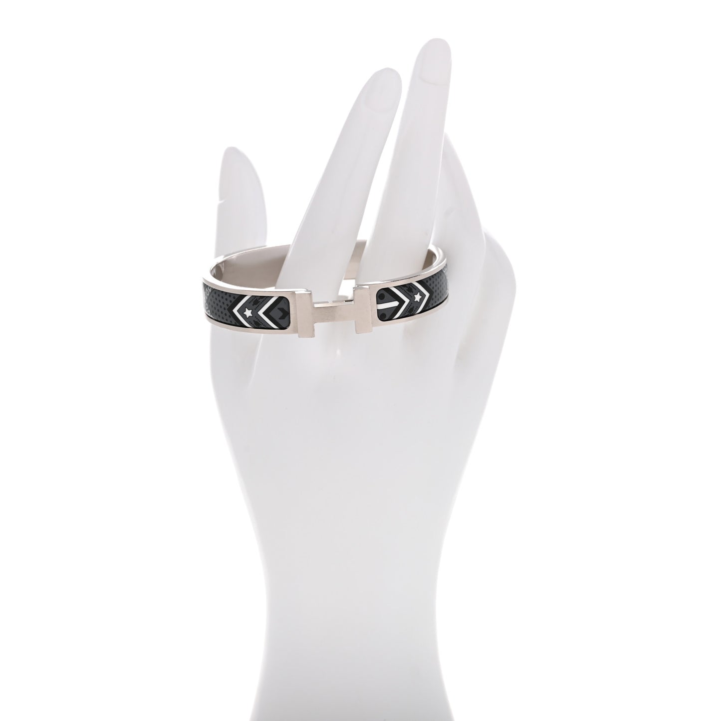 Enamel Bandana Narrow Clic Clac HH Bracelet T3 Grand Classique