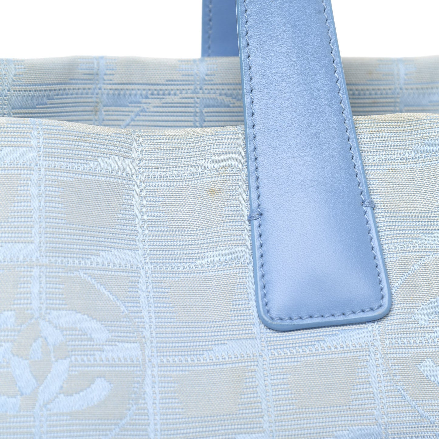 Nylon Small Travel Tote Blue