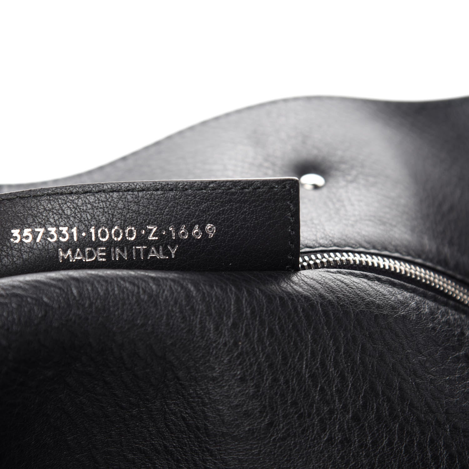 Balenciaga Supple Calfskin Papier A4 Zip Around Tote Black 9 of 10