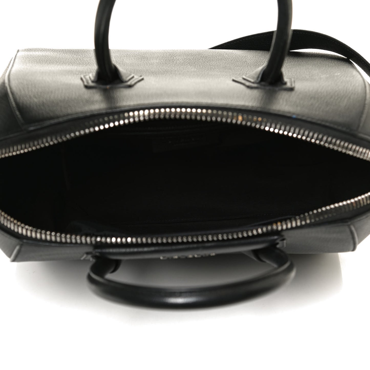 Sugar Goatskin Medium Antigona Black