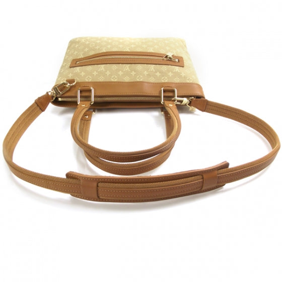 Mini Monogram Lucille PM w Strap Beige