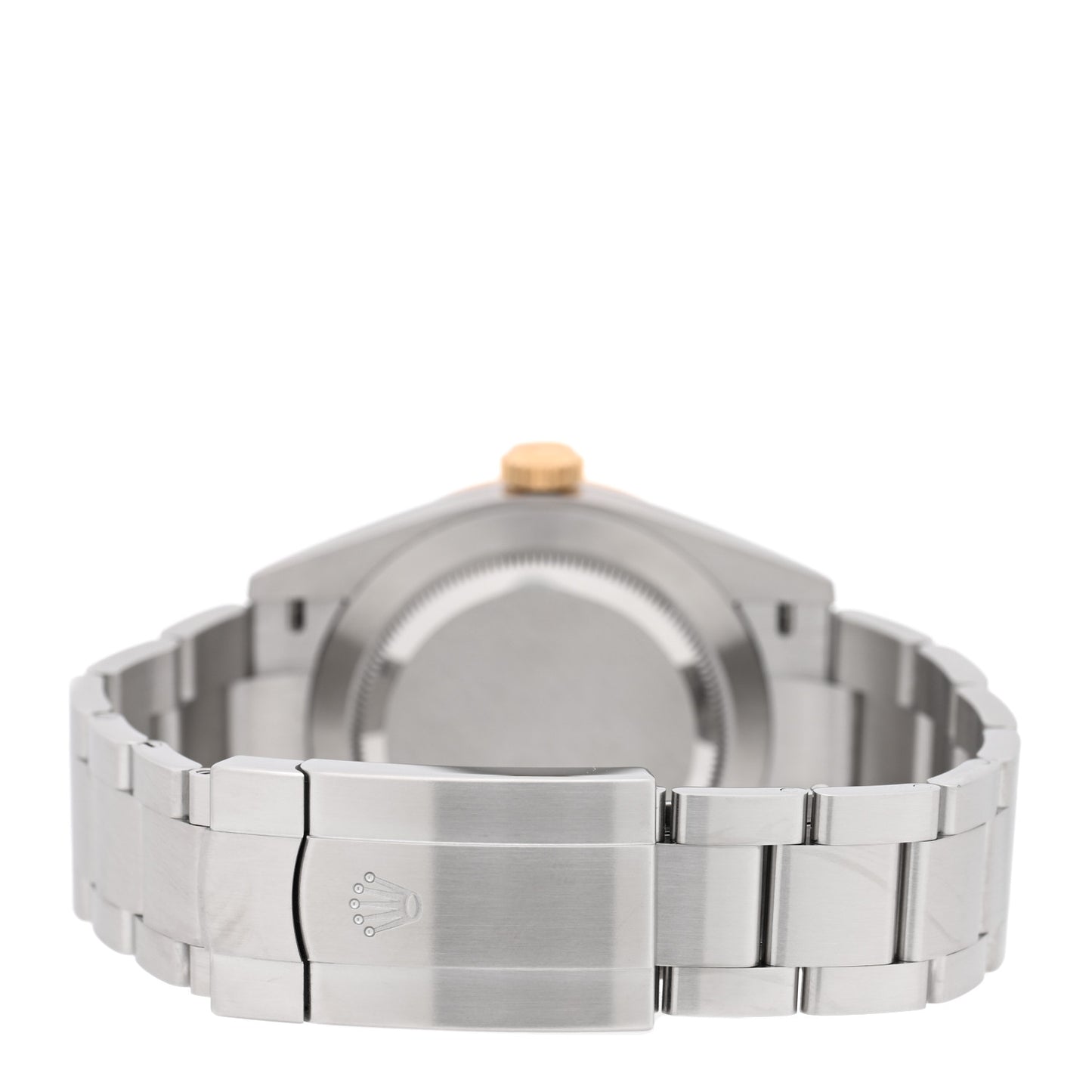 Stainless Steel 18K Yellow Gold 41mm Oyster Perpetual 100th Anniversary Watch Slate 134303