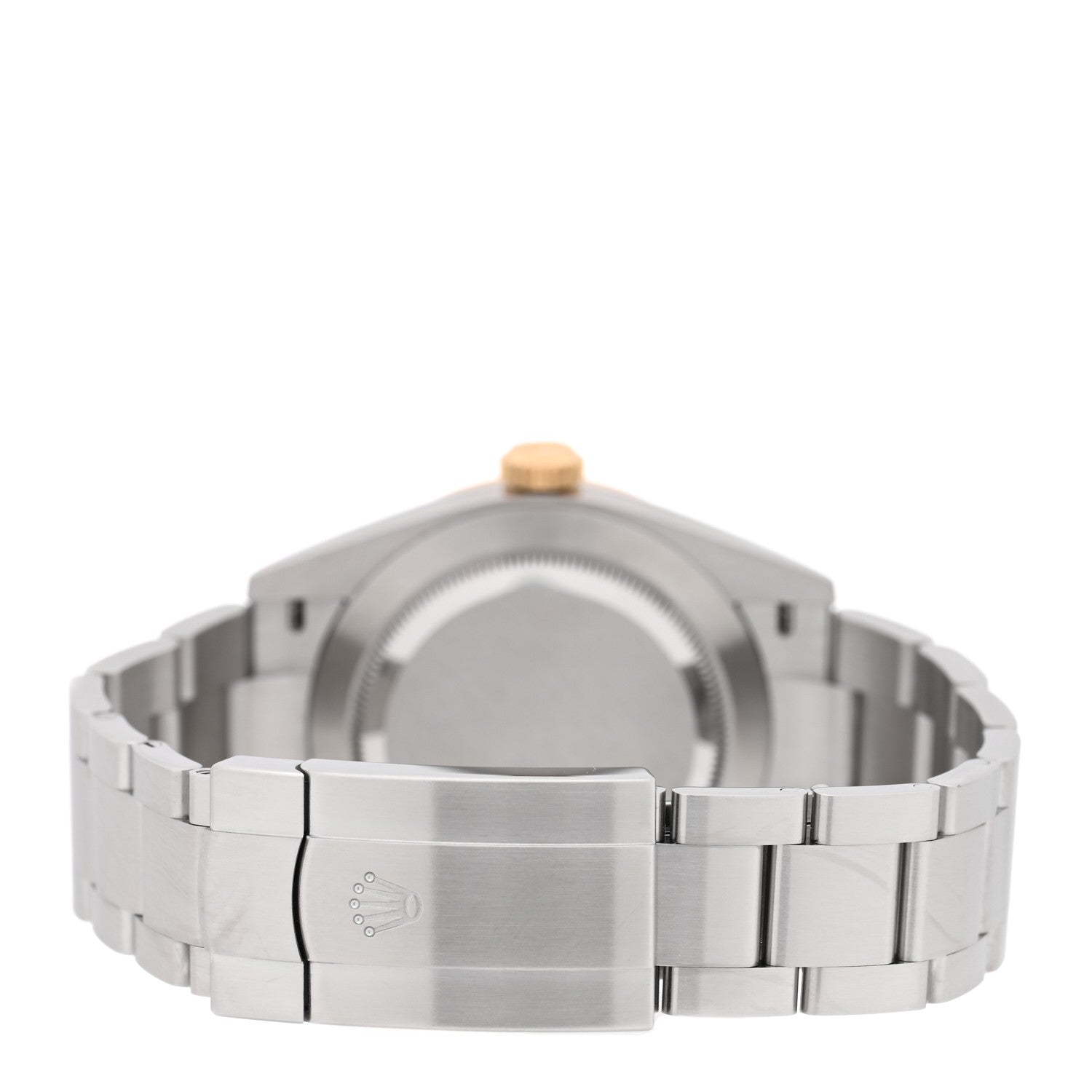 Rolex Stainless Steel 18K Yellow Gold 41mm Oyster Perpetual 100th Anniversary Watch Slate 134303 3 of 5
