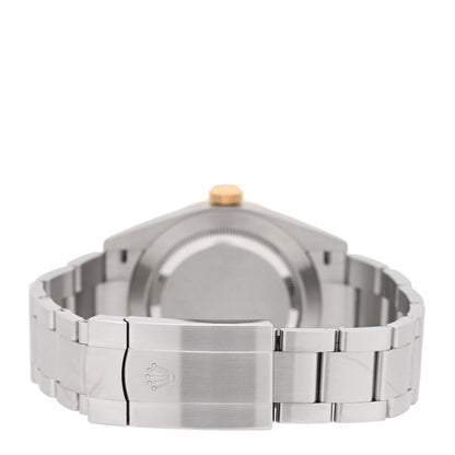 Rolex Stainless Steel 18K Yellow Gold 41mm Oyster Perpetual 100th Anniversary Watch Slate 134303 3 of 5