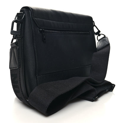 Louis Vuitton Calfskin Aerogram Messenger Black 3 of 9