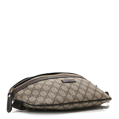 Gucci GG Supreme Monogram Belt Bag Dark Brown 4 of 10