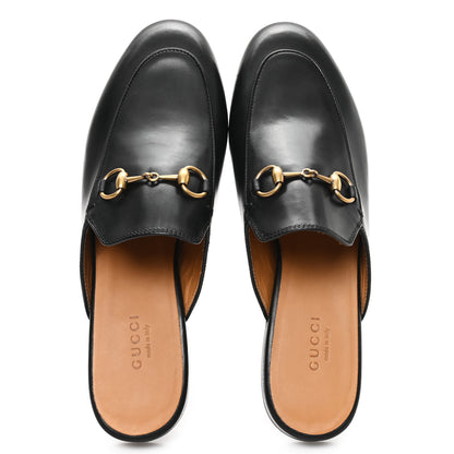 Gucci Calfskin Womens Princetown Slippers 37 Black 2 of 10