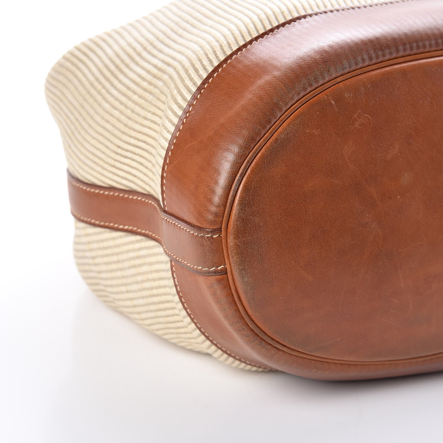 Hermes Crinoline Natural Barenia Market GM 8 of 10