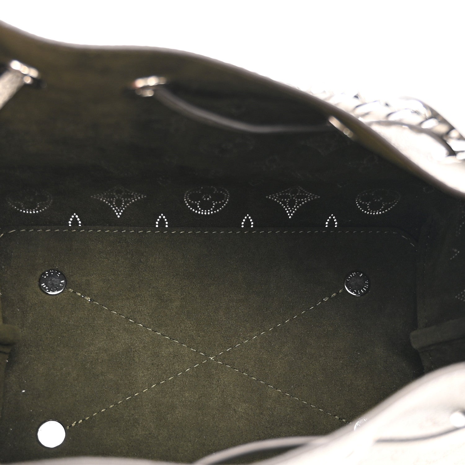 Louis Vuitton Metallic Mahina Bella Gris Souris 6 of 11