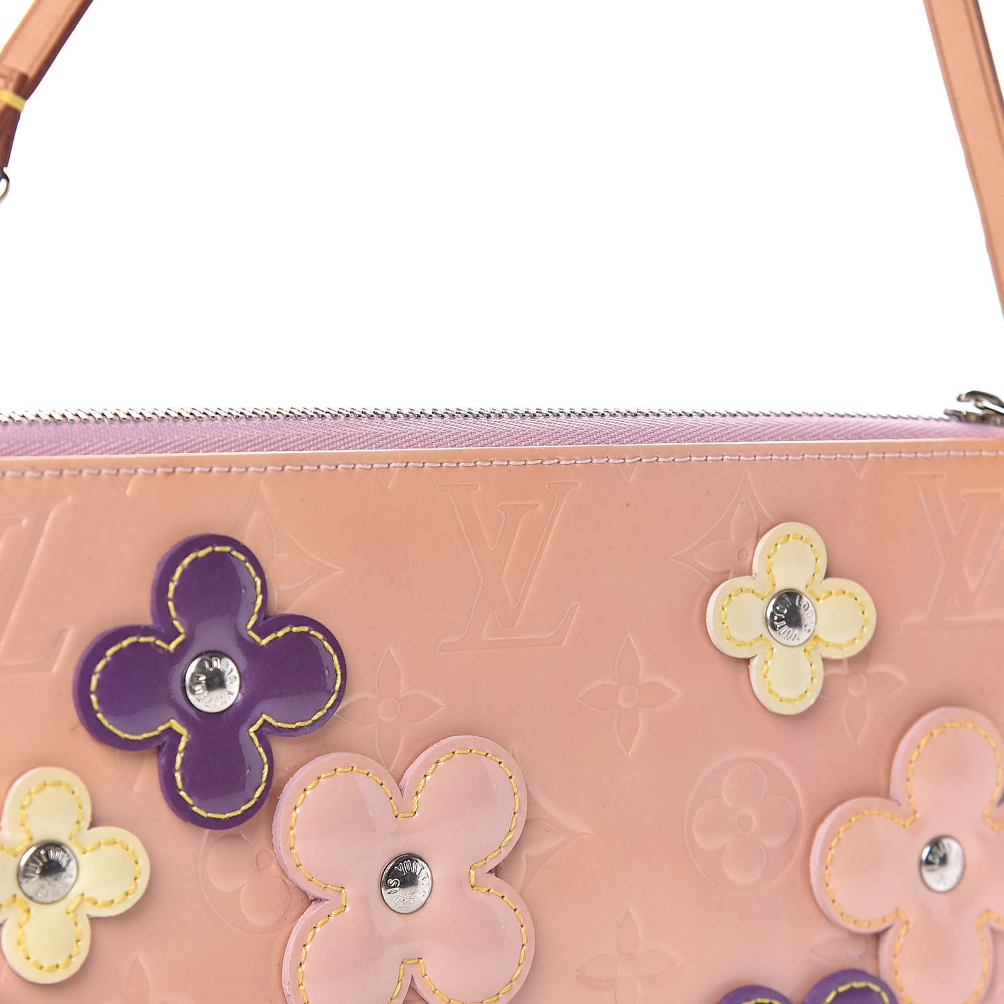 Vernis Lexington Fleurs Pochette Pink
