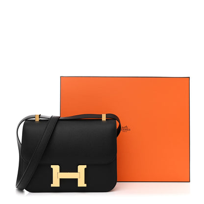 Hermes Epsom Constance 24 Black 12 of 12