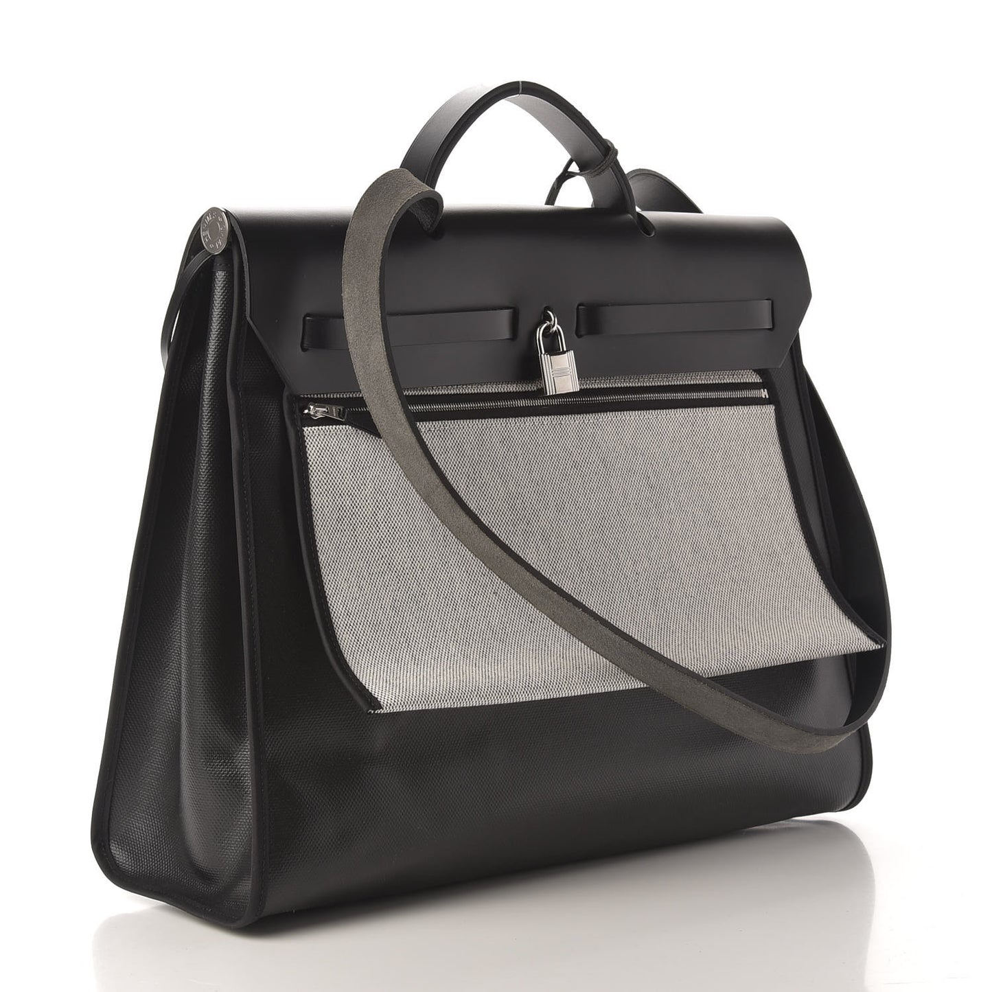 Toile H Berline Vache Hunter Herbag Zip 39 MM Black Ecru