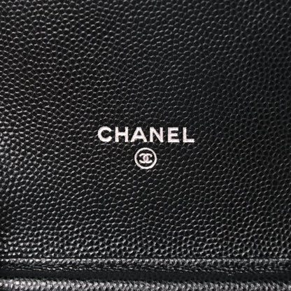 Chanel Caviar Quilted Classic Phone Holder Black 6 of 11