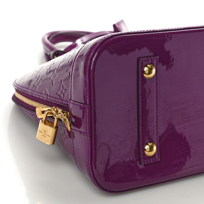Louis Vuitton Vernis Alma MM Amethyste 8 of 9