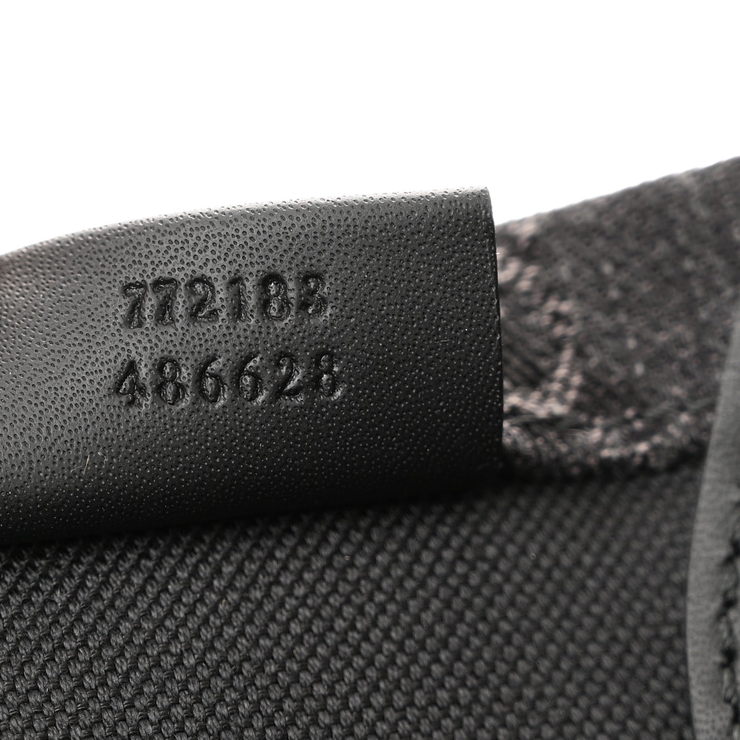 Denim Ophidia GG Monogram Tote Medium Black Grey