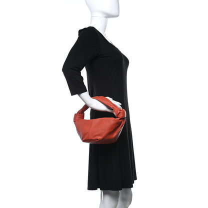 Bottega Veneta Nappa Mini Double Knot Bag Maple 2 of 11