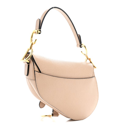 Christian Dior Grained Calfskin Mini Saddle Bag Fard 3 of 10