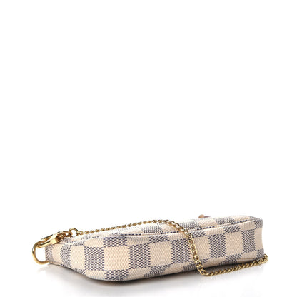 Louis Vuitton Damier Azur Mini Pochette Accessories 4 of 9