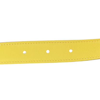 Hermes Swift Epsom 24mm Mini Constance H Belt 75 Jaune Craie 5 of 6