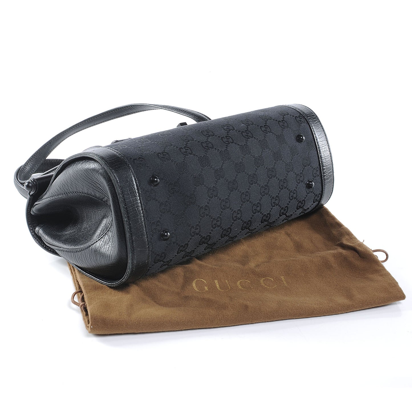 Monogram GG Small Bamboo Bullet Black