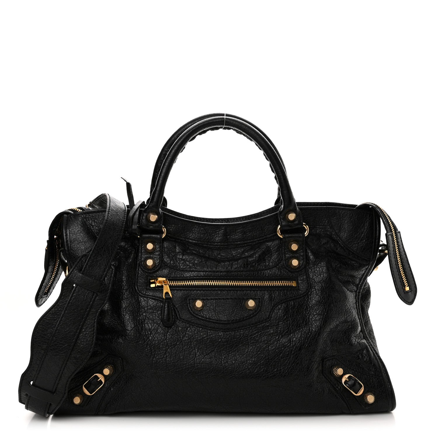 Balenciaga Agneau Giant 12 Gold Hardware City Black 1 of 13