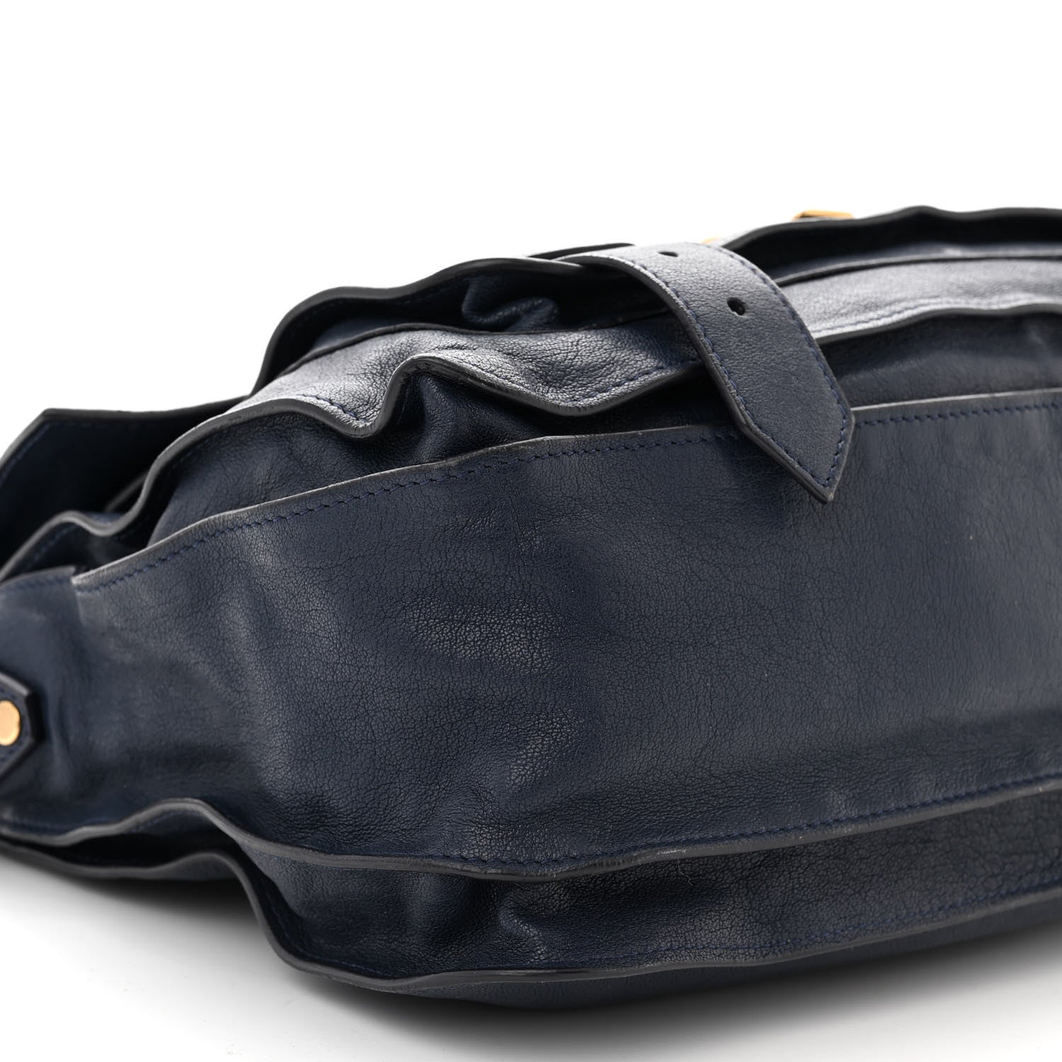 Proenza Schouler Lambskin Medium PS1 Satchel Navy 9 of 13