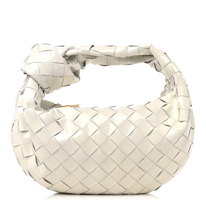 Bottega Veneta Patent Nappa Intrecciato Mini Jodie White 1 of 8