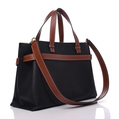 Loewe Calfskin Medium Gate Tote Pecan Black 3 of 10