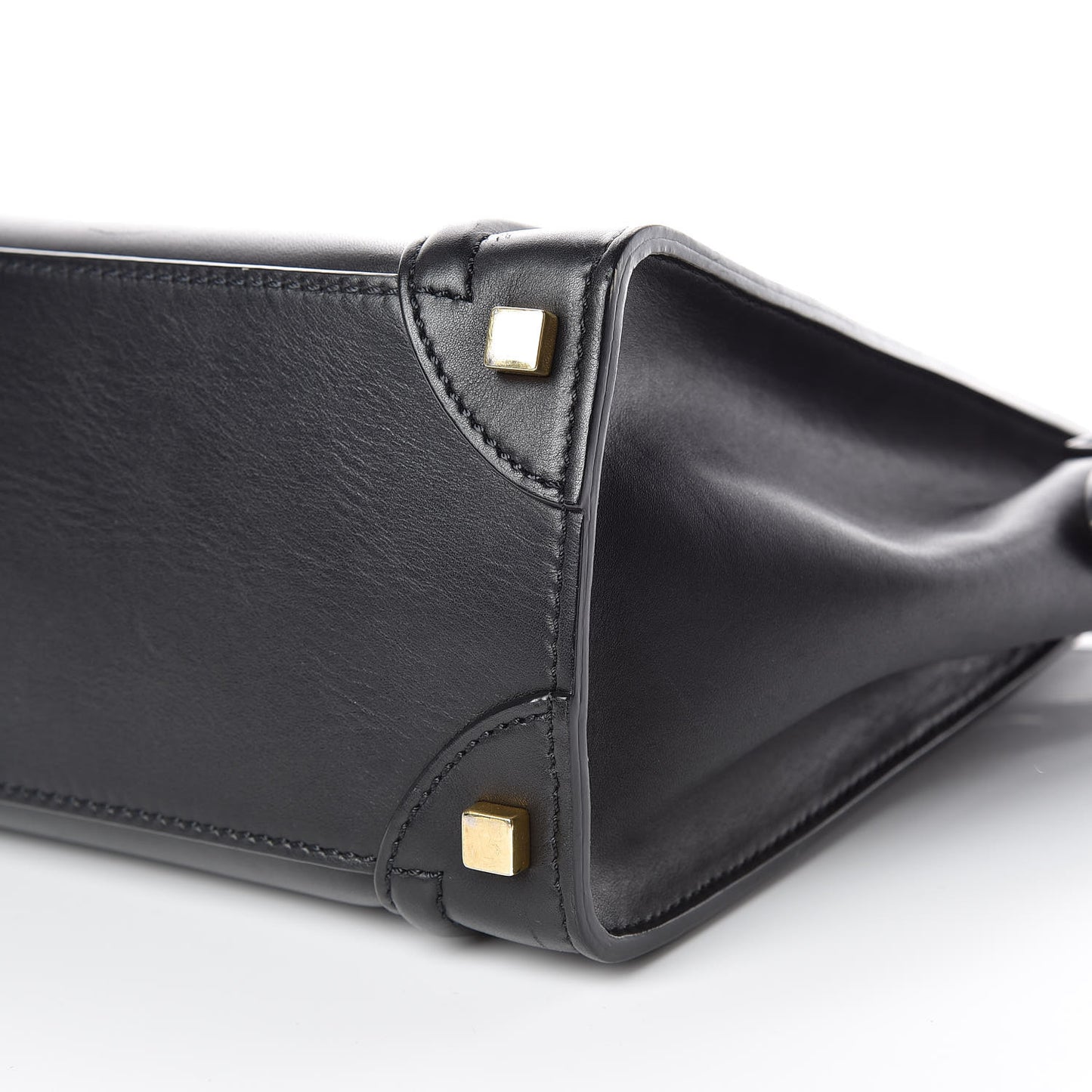 Smooth Calfskin Micro Luggage Black