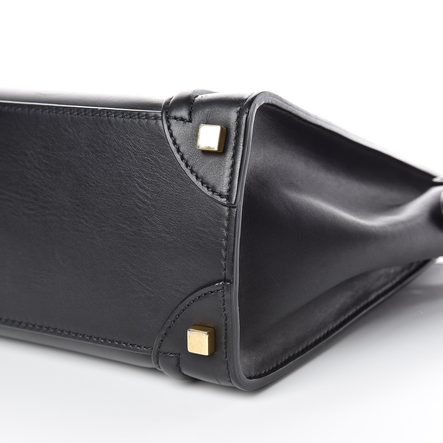 Celine Smooth Calfskin Micro Luggage Black 6 of 10