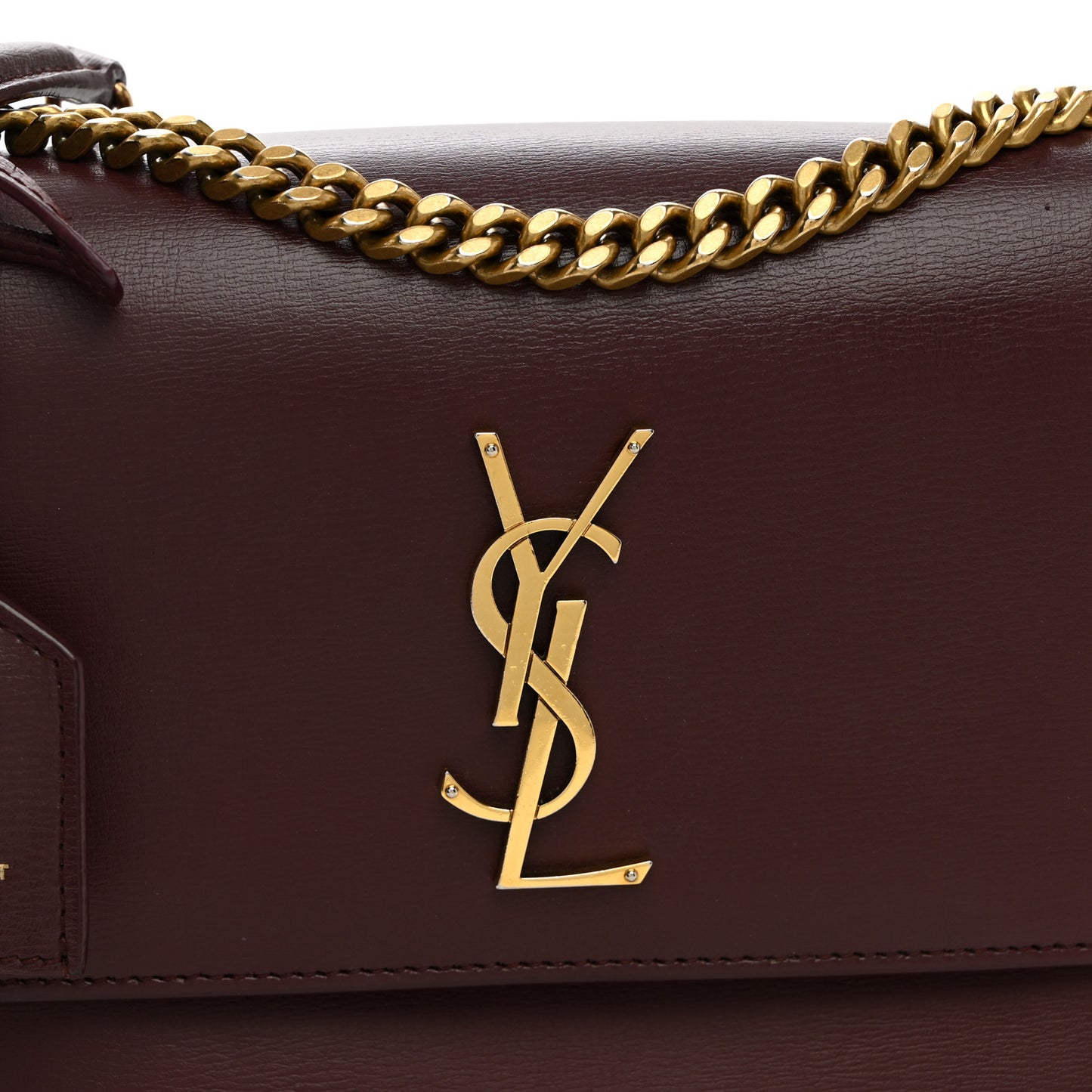 Calfskin Medium Monogram Sunset Pallisandre