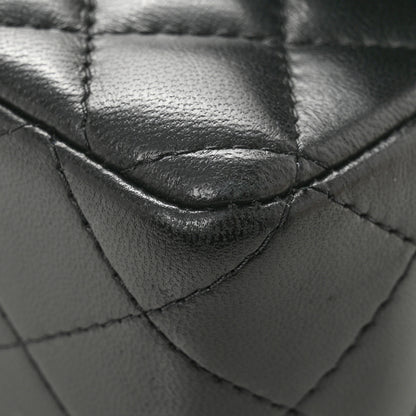 Chanel Lambskin Quilted Mini Rectangular Flap Black 13 of 14