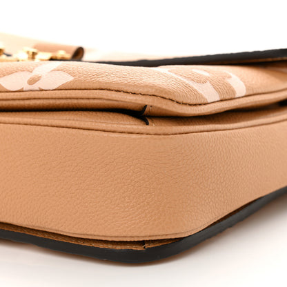 Louis Vuitton Empreinte Monogram Giant Pochette Metis Arizona Beige 9 of 9