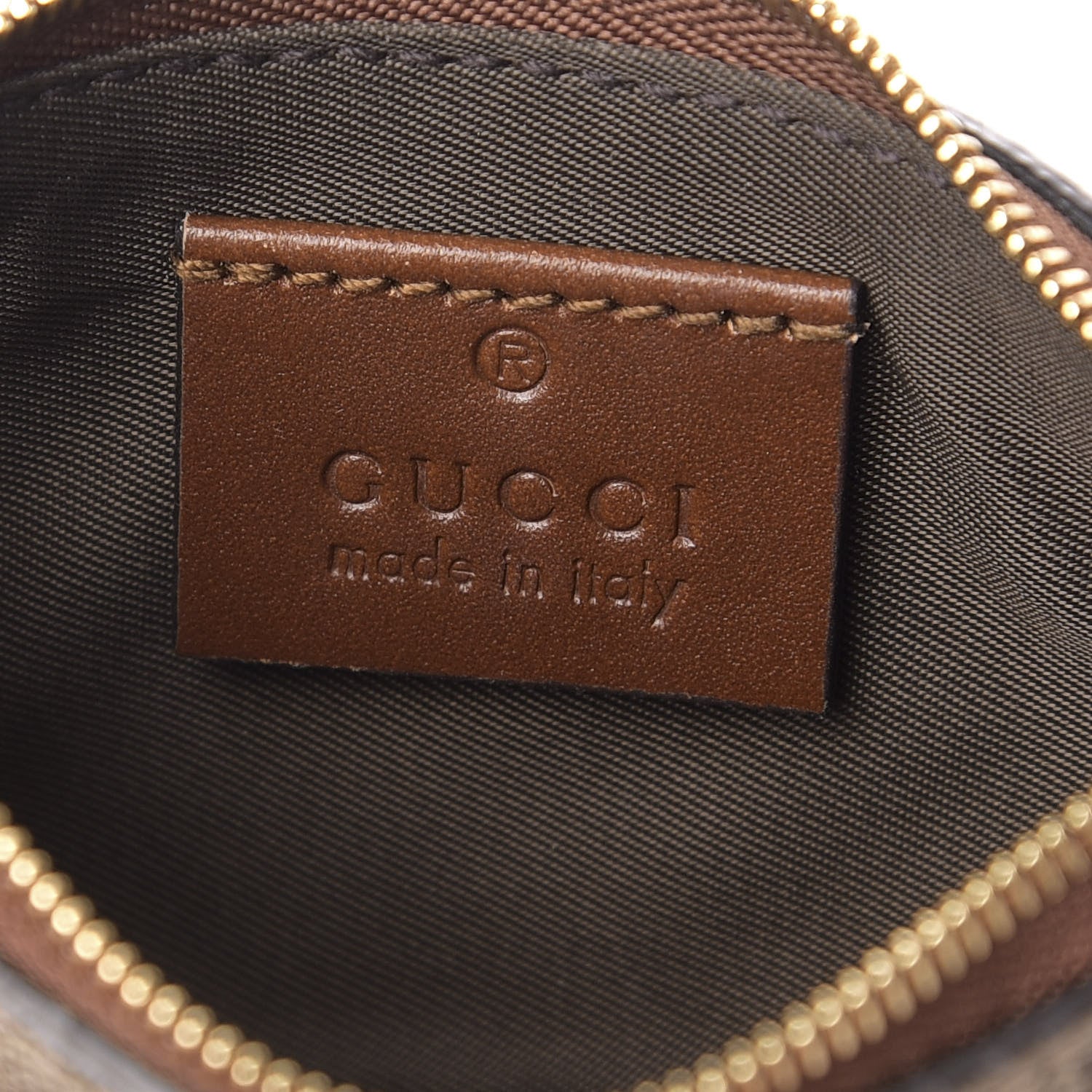 Gucci GG Supreme Monogram Key Case Brown 6 of 8