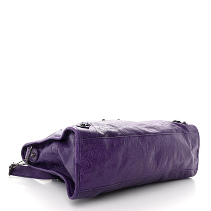 Balenciaga Agneau Classic Hardware City Dark Violet 4 of 9