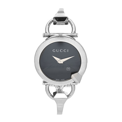 Gucci Stainless Steel 35mm Chiodo Quartz Watch Black 1 of 4