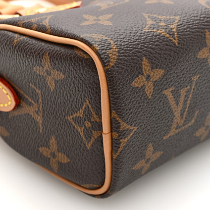 Louis Vuitton Monogram Nano Speedy Bandouliere 8 of 10