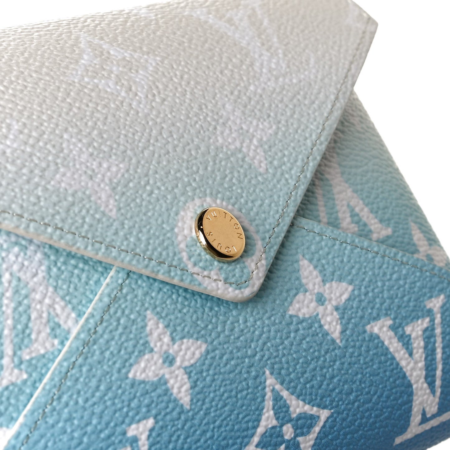 Monogram Giant By The Pool Medium Kirigami Pochette Insert Blue