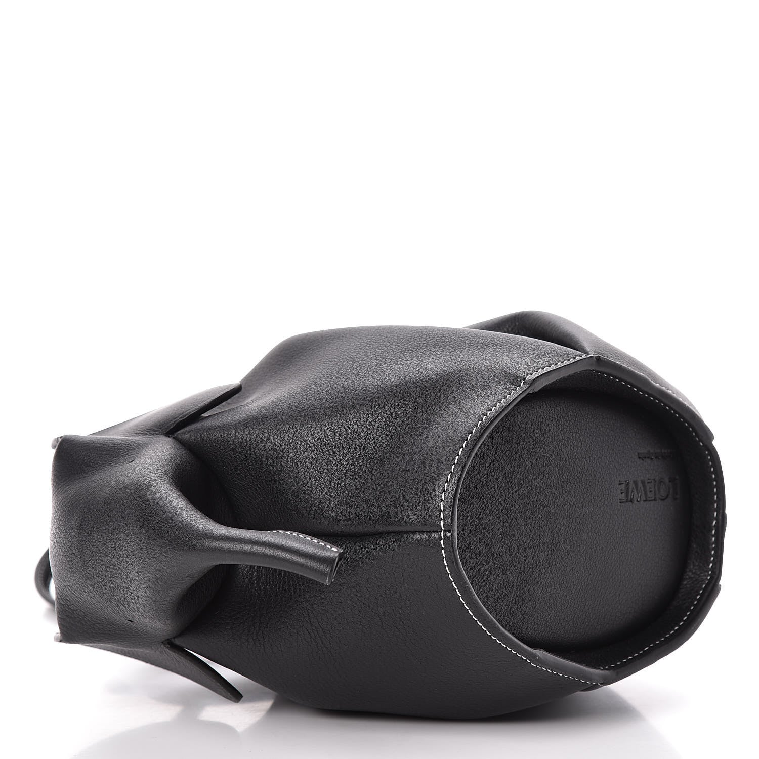 Loewe Calfskin Mini Elephant Crossbody Bag Black 4 of 9