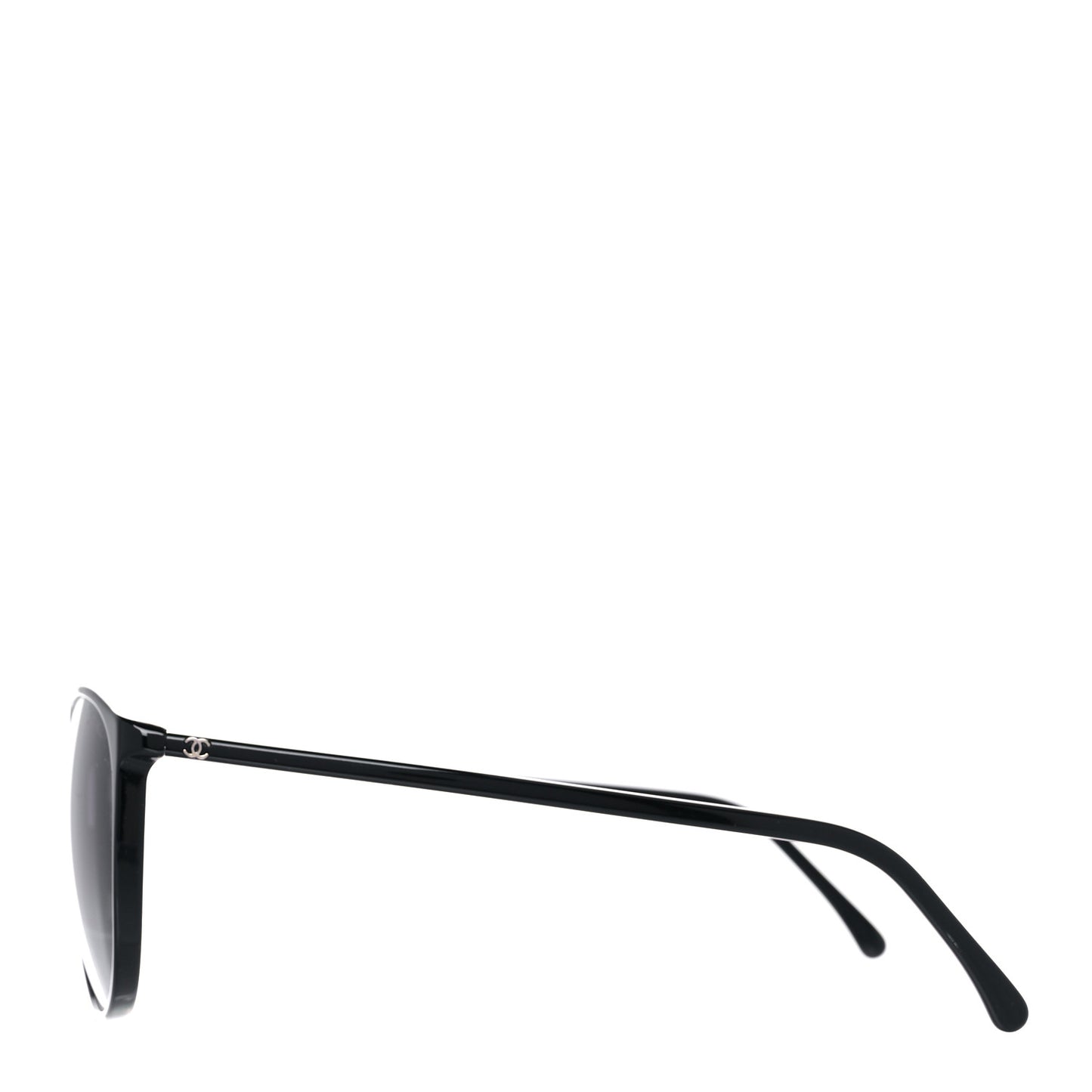 Acetate Round Sunglasses 5278 Black