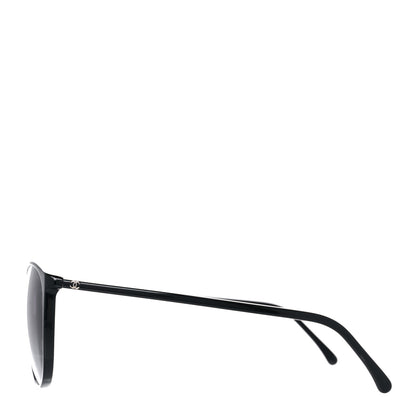 Chanel Acetate Round Sunglasses 5278 Black 2 of 7
